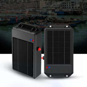 Waterproof wireless GPS tracker with solar panel for long-lasting battery life