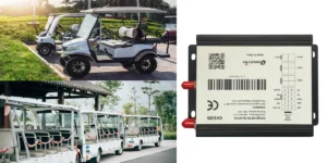 GV100S plug in speed limiter device for golf carts and low-speed vehicles in resorts.