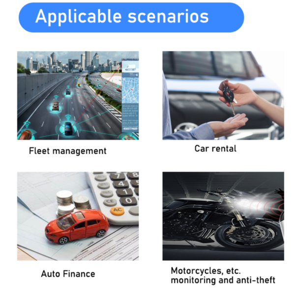 Quectrix G25 mini gps tracker for fleet management, car rental, auto finance and motorcycles.