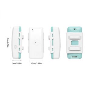 a small, light gps tracker for pets, a gps collar dog tracking device for cats and dogs, waterproof pet tracker with app.